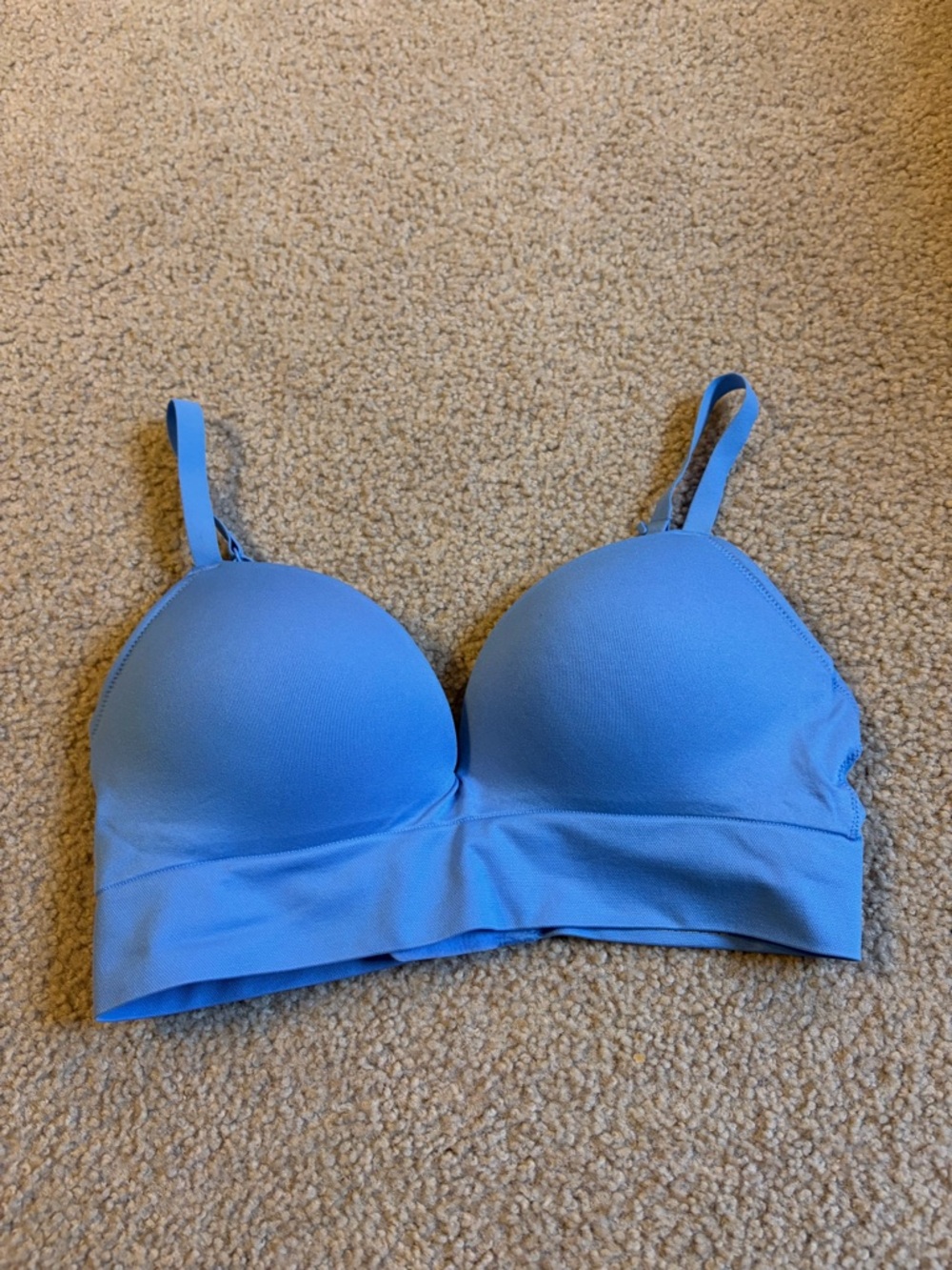 No Boundaries Periwinkle Smooth Lightly Padded Wireless Bra